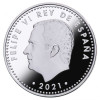    A Lepantói csata 450. évfordulója spanyol proof ezüst pénzérme 