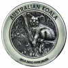 Koala 2018 2 kilogramm antikolt high-relief ezüst pénzérme