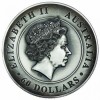 Koala 2018 2 kilogramm antikolt high-relief ezüst pénzérme