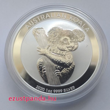 Koala 2020 1 uncia ezüst pénzérme