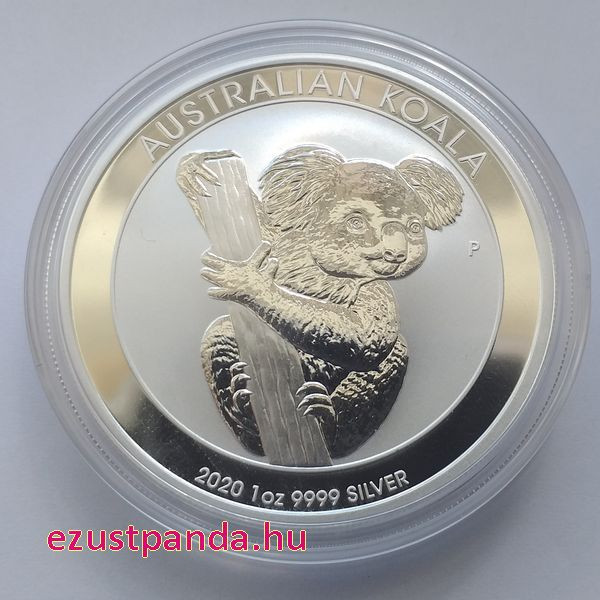 Koala 2020 1 uncia ezüst pénzérme