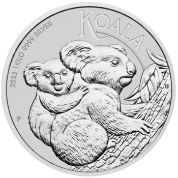 Koala 2023 1 kilogramm ezüst pénzérme
