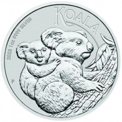 Koala 2023 1 uncia ezüst pénzérme