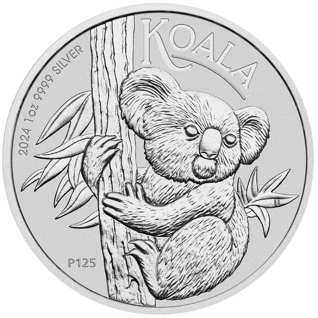 Koala 2024 1 uncia ezüst pénzérme Koala 2024 1 uncia ezüst pénzérme