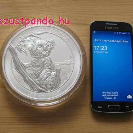 Koala 2015 1 kilogramm ezüst pénzérme