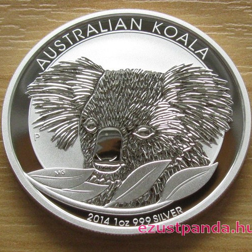 Koala 2014 1 uncia ezüst pénzérme