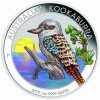 Kookaburra 2019 1 uncia színezett ezüst pénzérme