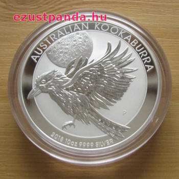 Kookaburra 2018 10 uncia ezüst pénzérme Kookaburra 2018 10 uncia ezüst pénzérme