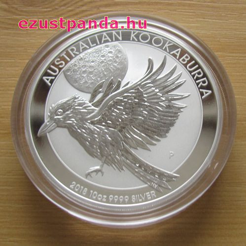 Kookaburra 2018 10 uncia ezüst pénzérme Kookaburra 2018 10 uncia ezüst pénzérme