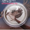 Kookaburra 2018 1 uncia színezett ezüst pénzérme