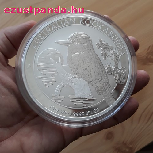 Kookaburra 2019 1 kilogramm ezüst pénzérme
