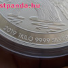 Kookaburra 2019 1 kilogramm ezüst pénzérme