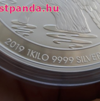 Kookaburra 2019 1 kilogramm ezüst pénzérme
