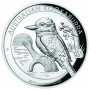 Kookaburra 2019 1 uncia high relief ezüst pénzérme