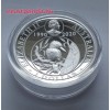 Kookaburra 2020 1 uncia high relief, jubileumi ezüst pénzérme