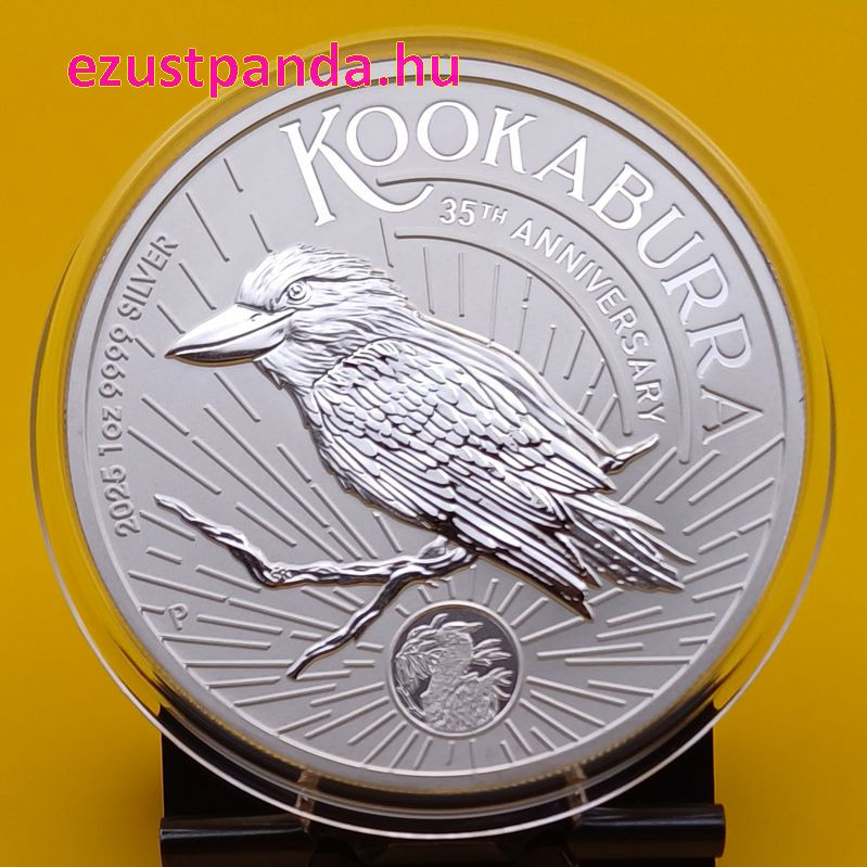 Kookaburra 2025 1 uncia ausztrál ezüst pénzérme - JUBILEUMI KIADÁS! Kookaburra 2025 1 uncia ausztrál ezüst pénzérme - JUBILEUMI KIADÁS!