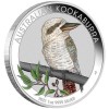 Kookaburra 2021 1 uncia színezett ezüst pénzérme - CSAK 1500 PÉLDÁNY!