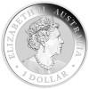 Kookaburra 2021 1 uncia színezett ezüst pénzérme - CSAK 1500 PÉLDÁNY!