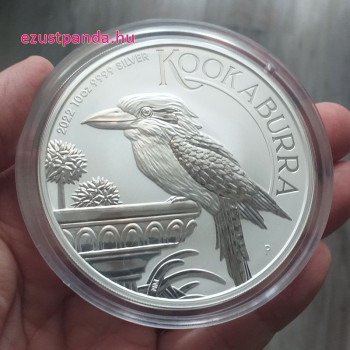 Kookaburra 2022 10 uncia ezüst pénzérme Kookaburra 2022 10 uncia ezüst pénzérme
