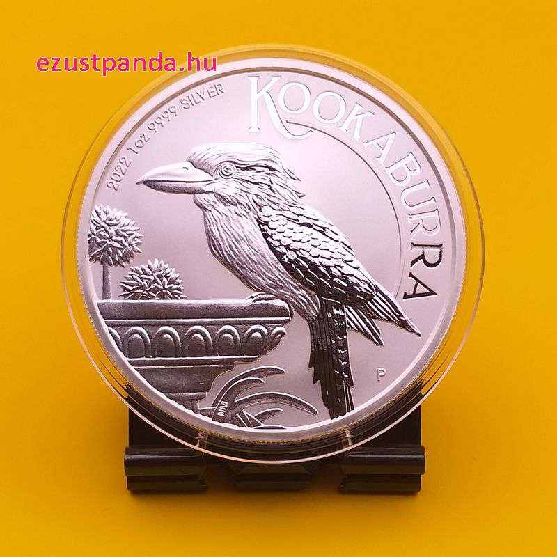 Kookaburra 2022 1 uncia ausztrál ezüst pénzérme