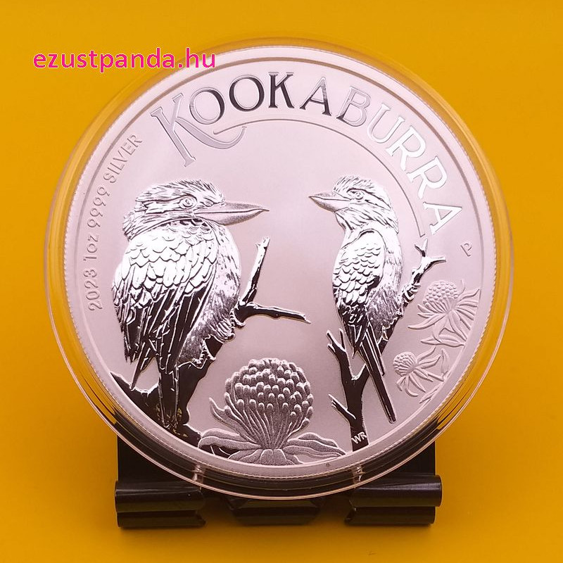 Kookaburra 2023 1 uncia ausztrál ezüst pénzérme