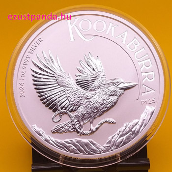 Kookaburra 2024 1 uncia ausztrál ezüst pénzérme