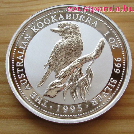 Kookaburra 1995 1 uncia ezüst pénzérme