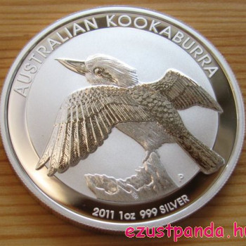 Kookaburra 2011 1 uncia ezüst pénzérme
