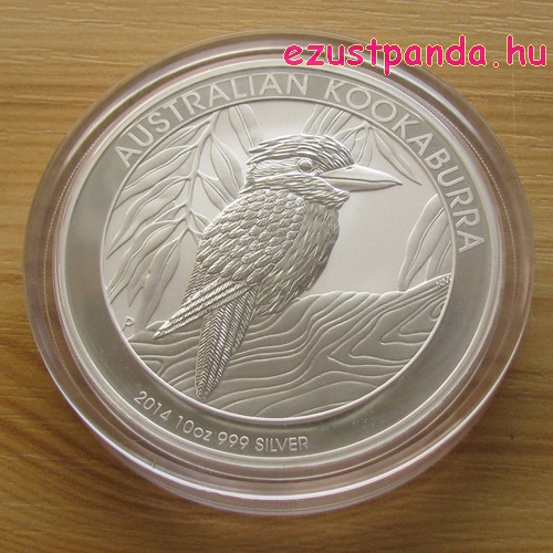 Kookaburra 2014 10 uncia ezüst pénzérme Kookaburra 2014 10 uncia ezüst pénzérme