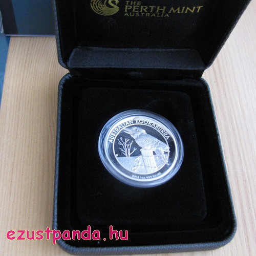 Kookaburra 2016 1 uncia high relief ezüst pénzérme Kookaburra 2016 1 uncia high relief ezüst pénzérme
