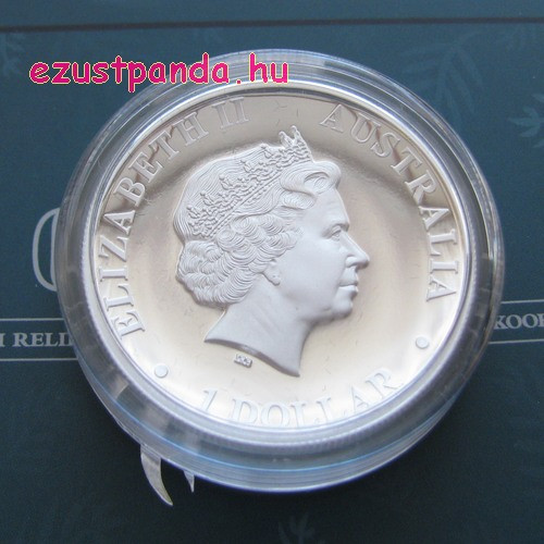 Kookaburra 2016 1 uncia high relief ezüst pénzérme Kookaburra 2016 1 uncia high relief ezüst pénzérme