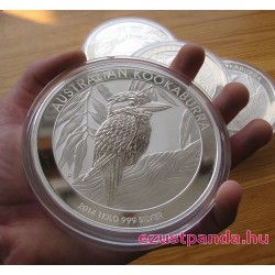 Kookaburra 2014 1 kilogramm ezüst pénzérme