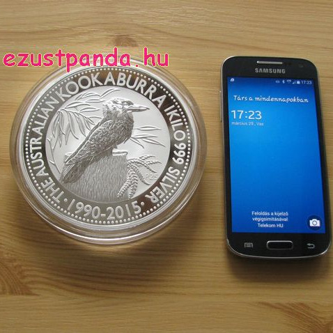 Kookaburra 2015 1 kilogramm ezüst pénzérme Kookaburra 2015 1 kilogramm ezüst pénzérme
