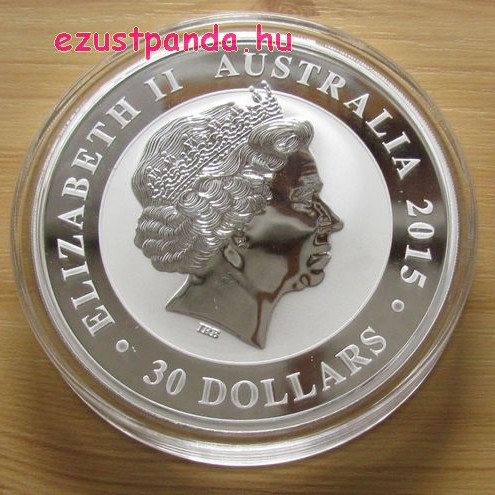 Kookaburra 2015 1 kilogramm ezüst pénzérme Kookaburra 2015 1 kilogramm ezüst pénzérme