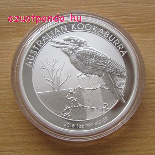 Kookaburra 2016 1 uncia ezüst pénzérme