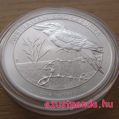 Kookaburra 2016 1 uncia ezüst pénzérme