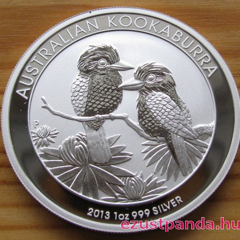 Kookaburra 2013 1 uncia ezüst pénzérme Kookaburra 2013 1 uncia ezüst pénzérme
