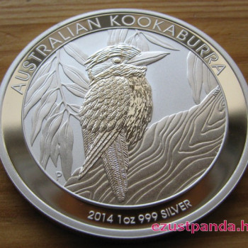 Kookaburra 2014 1 uncia ezüst pénzérme
