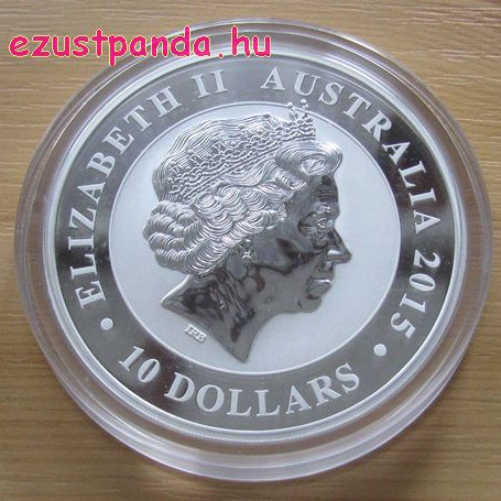 Kookaburra 2015 10 uncia ezüst pénzérme Kookaburra 2015 10 uncia ezüst pénzérme