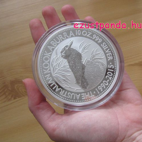 Kookaburra 2015 10 uncia ezüst pénzérme Kookaburra 2015 10 uncia ezüst pénzérme