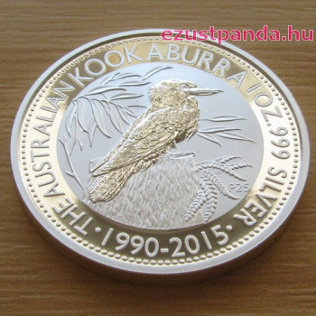 Kookaburra 2015 1 uncia ezüst pénzérme