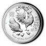 Lunar2 Kakas éve 2017 1 uncia high relief ezüst pénzérme