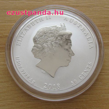 Lunar2 Kutya éve 2018 1/2 uncia ezüst pénzérme