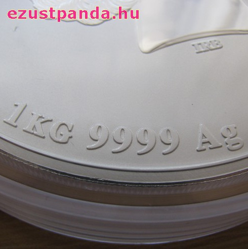 Lunar2 Kutya éve 2018 1 kilogramm ezüst pénzérme