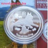 Lunar2 Kutya éve 2018 1 uncia proof ezüst pénzérme