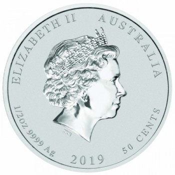 Lunar2 Disznó éve 2019 1/2 uncia ezüst pénzérme
