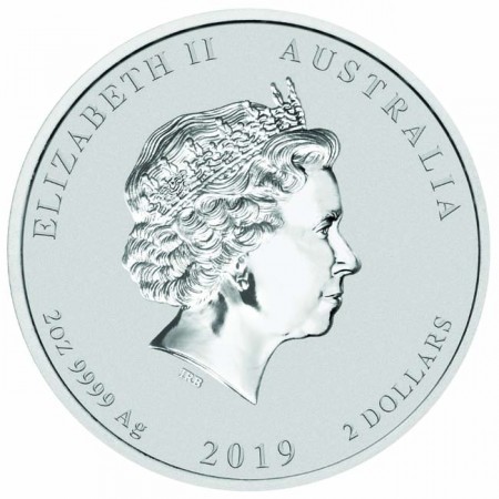 Lunar2 Disznó éve 2019 2 uncia ezüst pénzérme Lunar2 Disznó éve 2019 2 uncia ezüst pénzérme