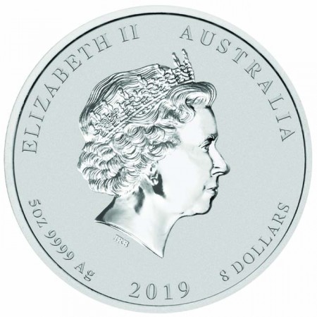 Lunar2 Disznó éve 2019 5 uncia ezüst pénzérme Lunar2 Disznó éve 2019 5 uncia ezüst pénzérme