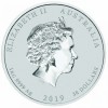 Lunar2 Disznó éve 2019 1 kilogramm színes ezüst pénzérme, drágakővel Lunar2 Disznó éve 2019 1 kilogramm színes ezüst pénzérme, drágakővel