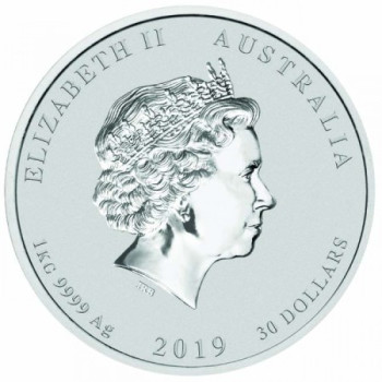 Lunar2 Disznó éve 2019 1 kilogramm ezüst pénzérme Lunar2 Disznó éve 2019 1 kilogramm ezüst pénzérme
